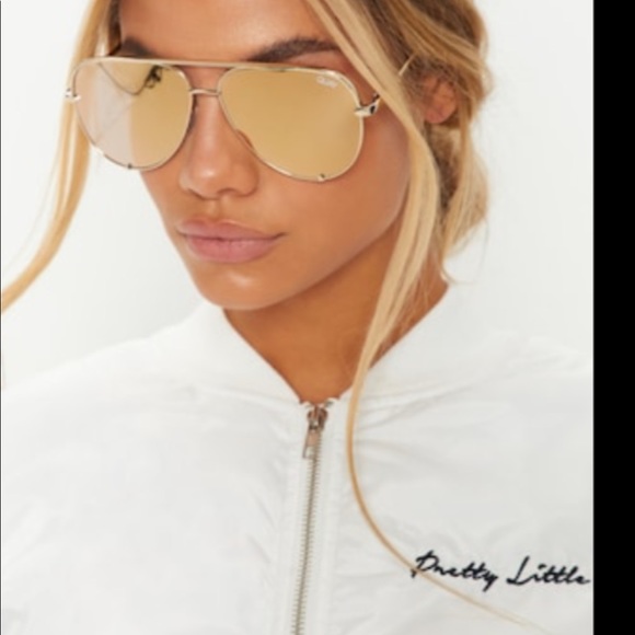 Quay Australia Accessories - 1 left Host Pick! 🌼🌼🌼NEW! gold Quay high key aviators